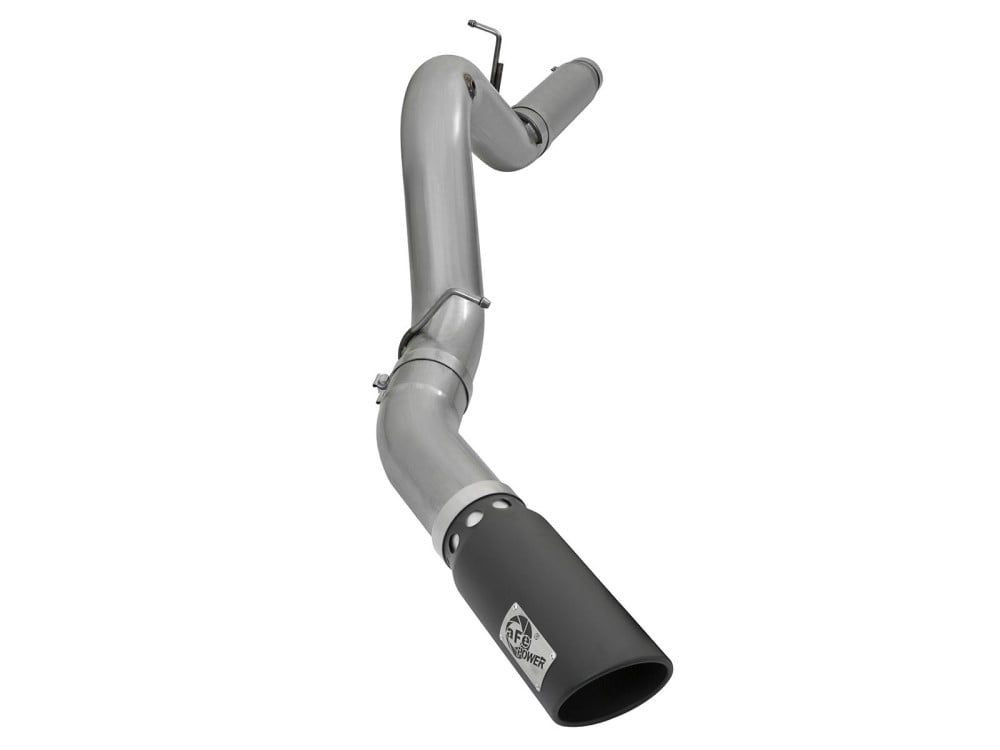 AFE Large Bore-HD 5" 409 Stainless Steel DPF-Back Exhaust 2016 GM 6.6L Duramax LML