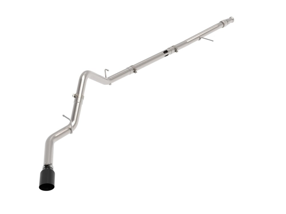 AFE Large Bore-HD 409 Stainless Steel DPF-Back Exhaust for 20-22 GM 3.0L Duramax LM2