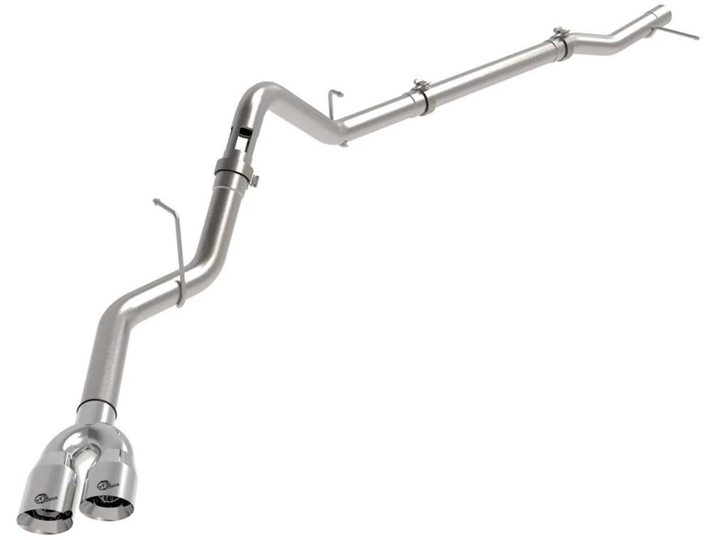 AFE Rebel XD Series 3" DPF Back Exhaust System for 23-25 GM 3.0L Duramax LZ0