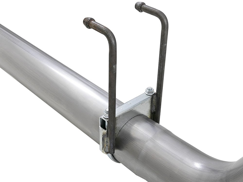 AFE Rebel XD Series 4" Stainless DPF-Back Exhaust system for 15-16 Ford 6.7L Powerstroke