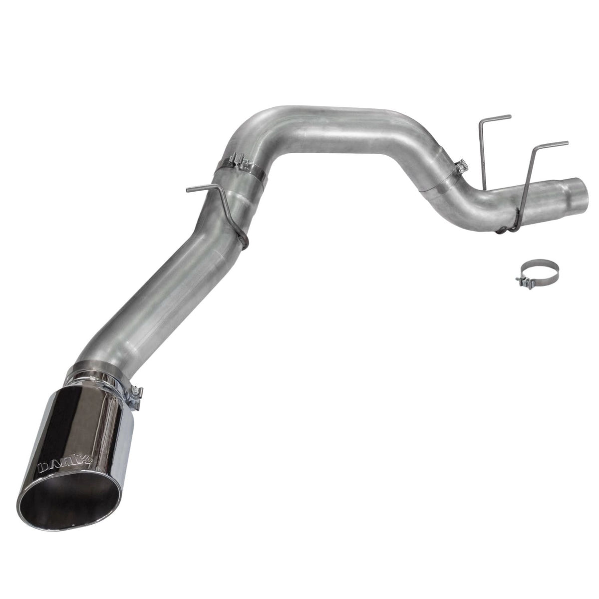 Banks 5-inch Monster Exhaust System with patented SideKick tip designed to reduce exhaust backpressure