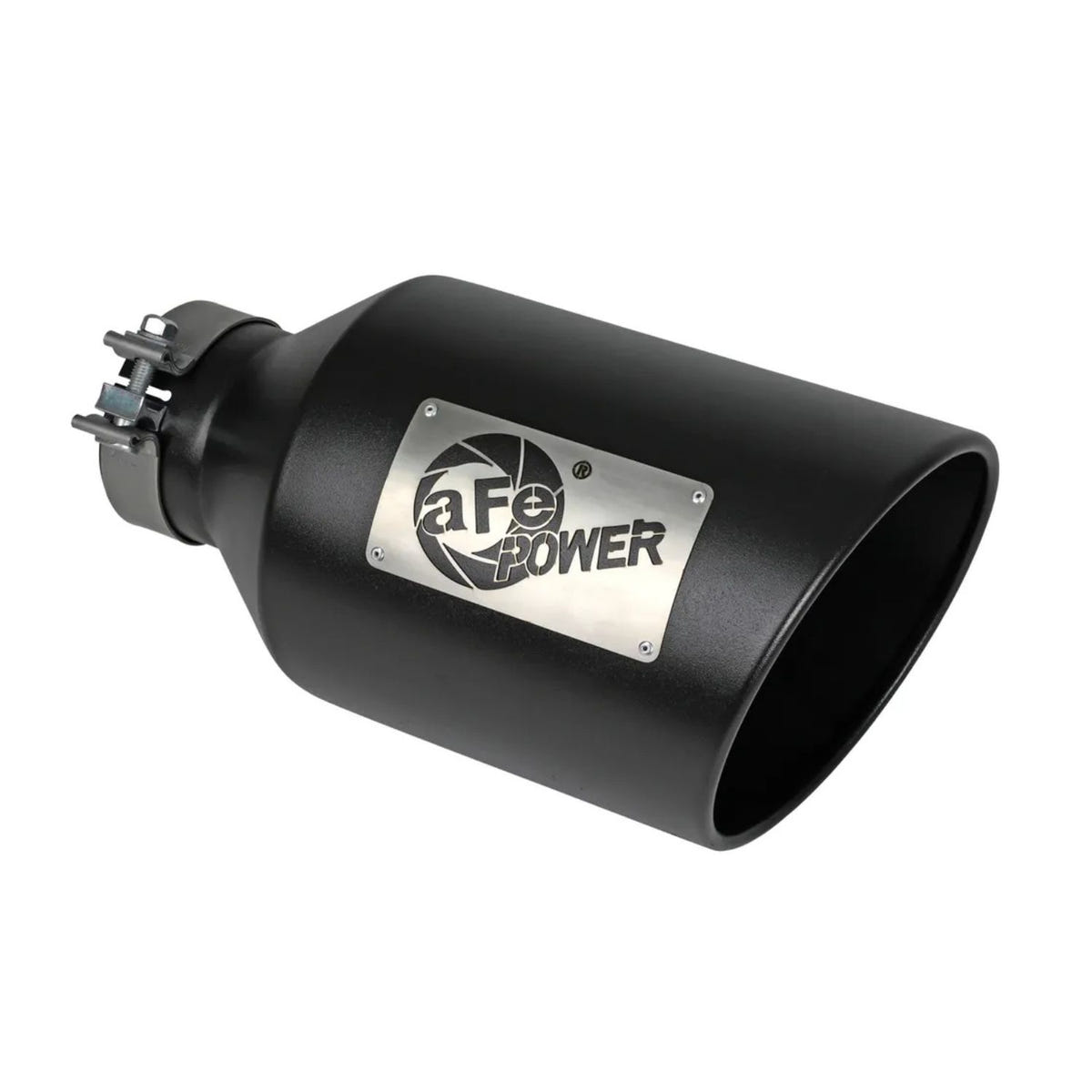 304 stainless steel black exhaust tip 4 inch inlet x 8 inch outlet for trucks