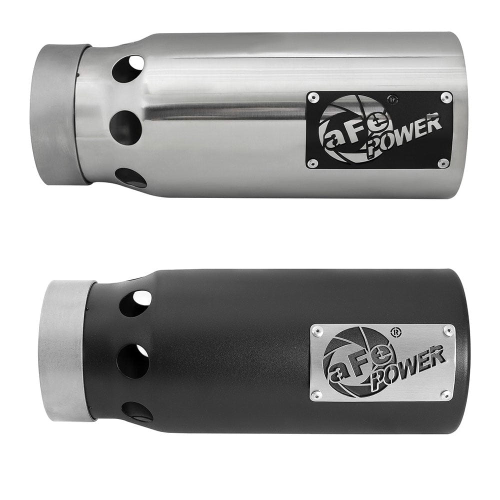 AFE Saturn 4S Stainless Steel Intercooled 4" Inlet and 5" Outlet Exhaust Tip