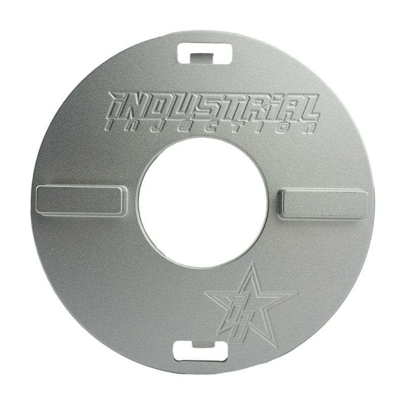 Industrial Injection Clear Anodized Billet Hood Drain Ring for 17-19 GM 6.6L Duramax L5P