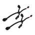 Alpharex Stock LED Tail Lights to AlphaRex Tail Lights Converters 20-24 Chevrolet 2500HD / 3500