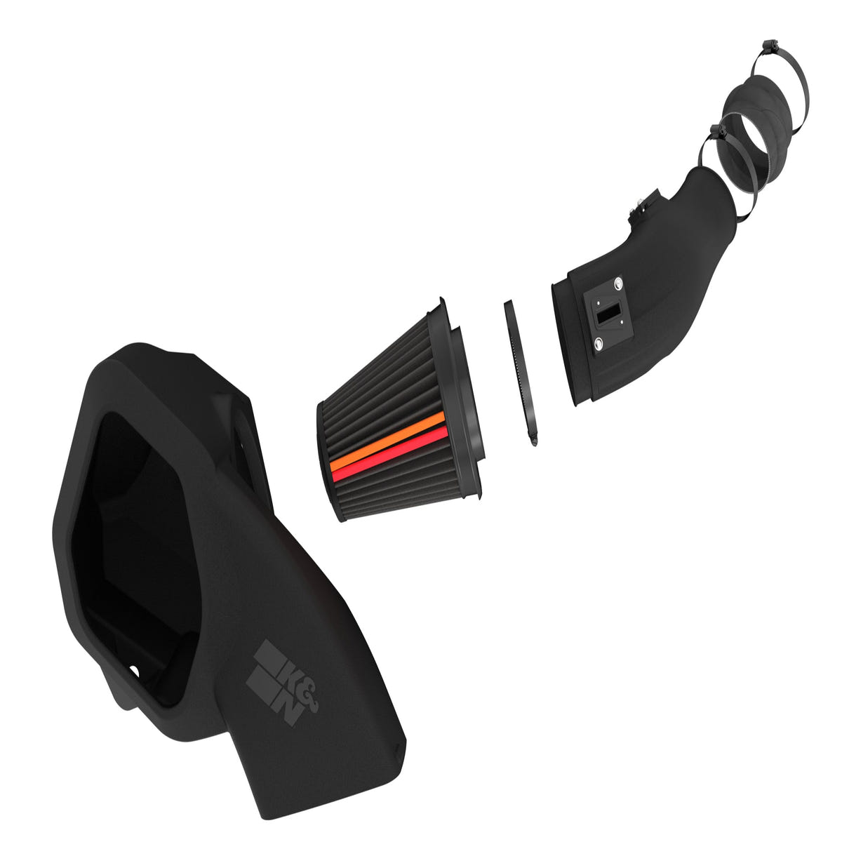 K&amp;N NEXTGEN Dry Flow Cold Air Intake for 19-24 Ram 2500 and 3500 6.7L Cummins