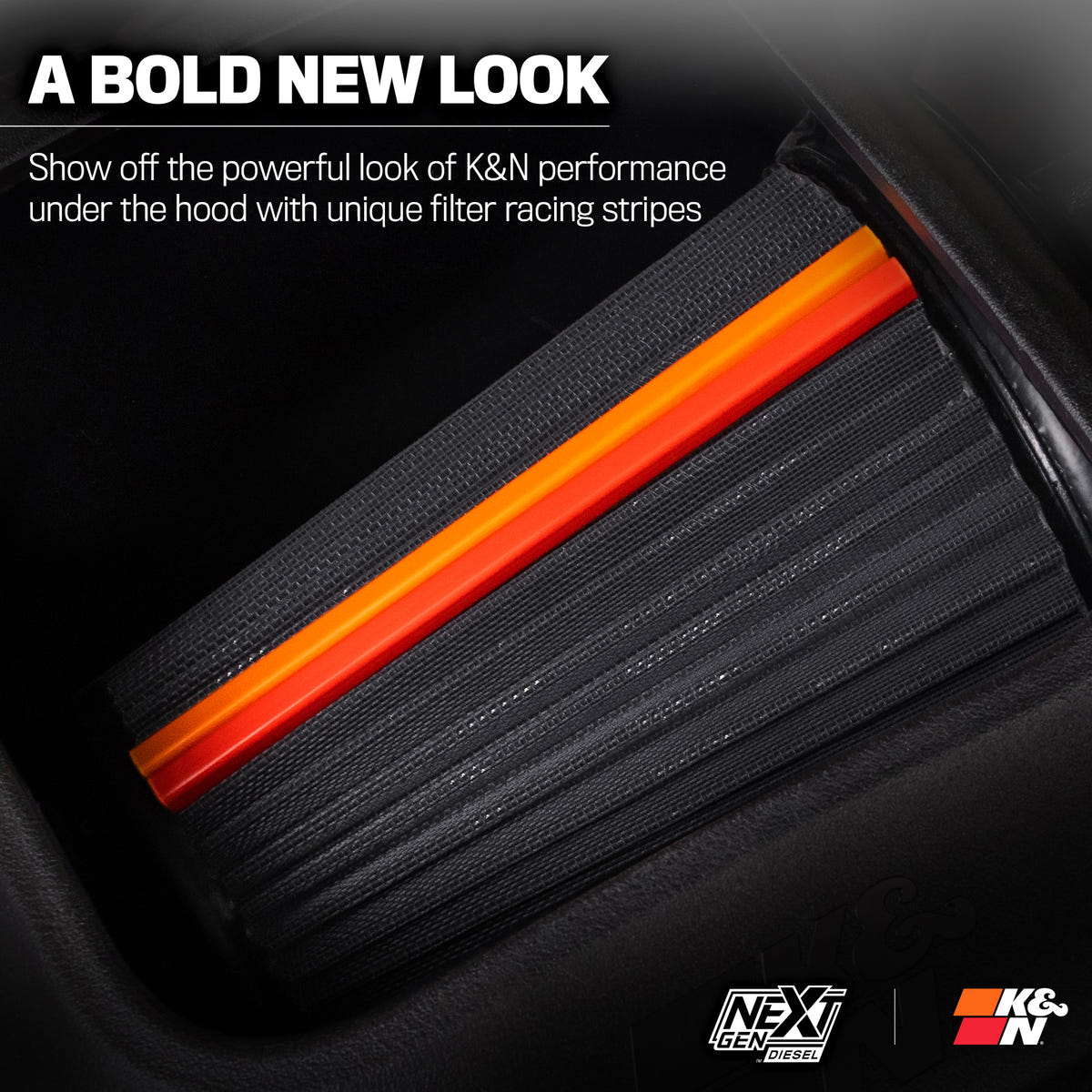 K&amp;N NEXTGEN Dry Flow Cold Air Intake for 20-26 Ford F-250 and F-350 6.7L Powerstroke