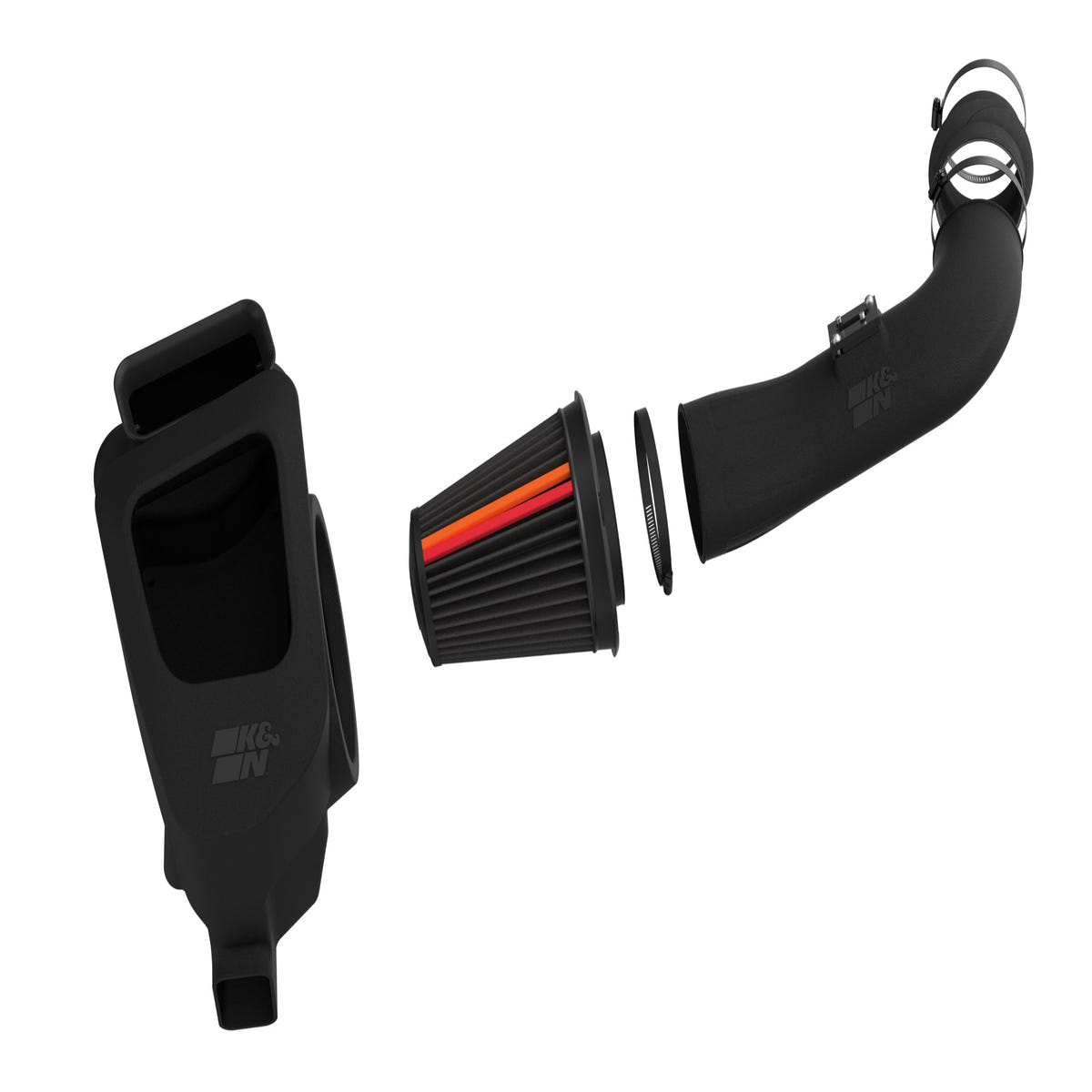 K&amp;N NEXTGEN Dry Flow Cold Air Intake for 20-26 GM 6.6L Duramax L5P 2500HD and 3500HD