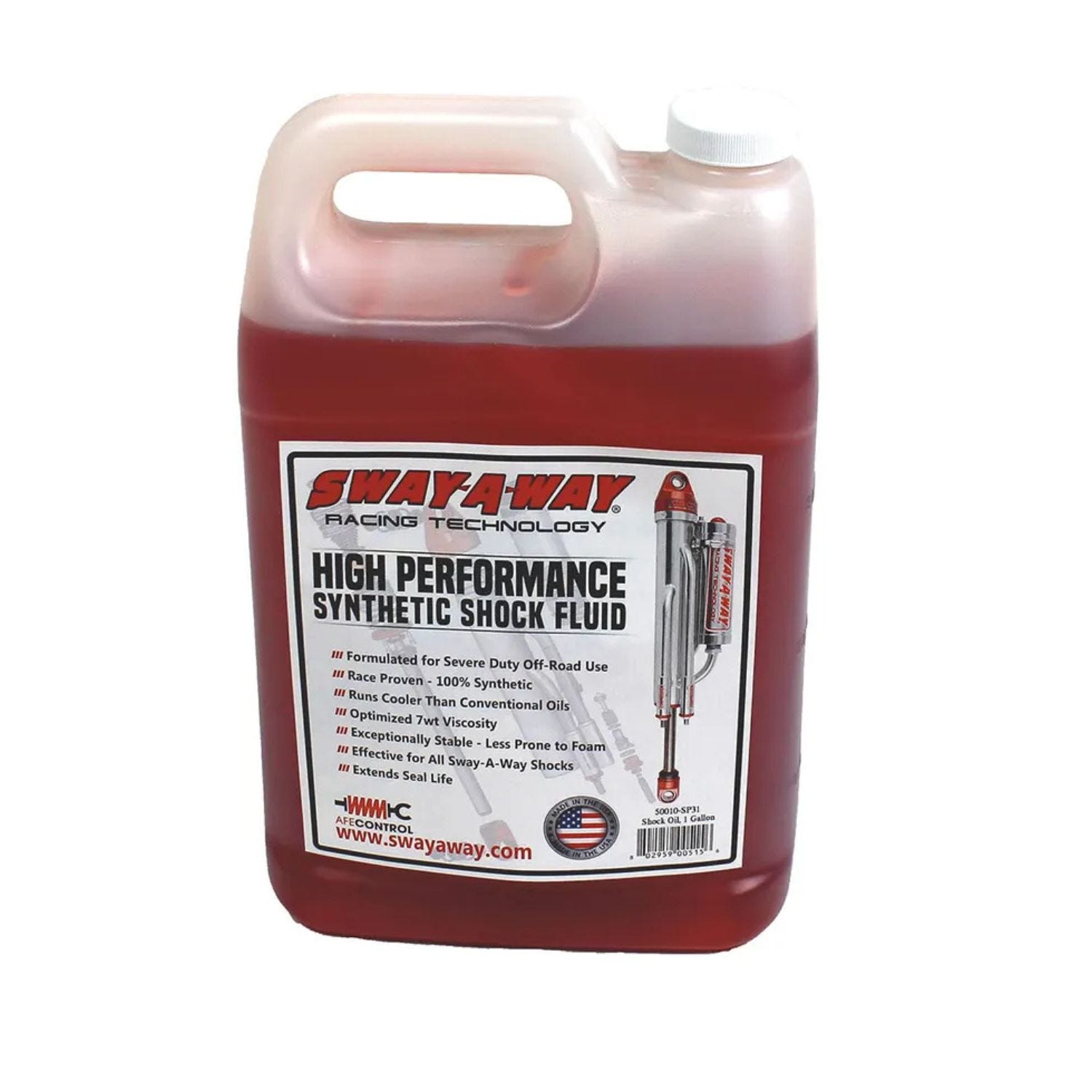 aFe Control Sway-A-Way Shock Oil 1 Gallon high-performance shock fluid
