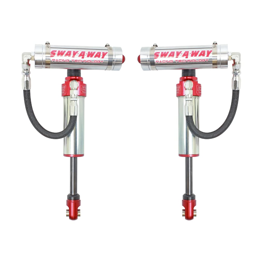 AFE Sway-A-Way 2.5" Front Shock Kit Pair for 01-10 GM 6.6L Duramax