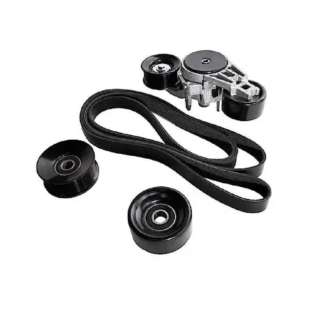 Dayco Complete Serpentine Belt Kit Single Alternator for for 04.5-07 Ford 6.0L Powerstroke