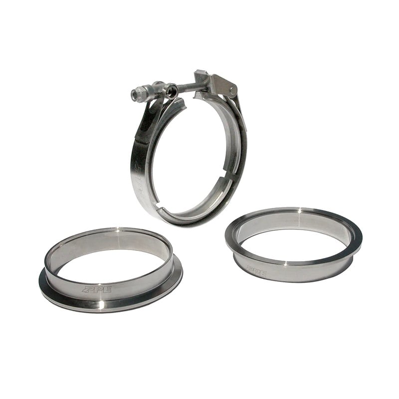 PPE Quick Release Stainless Steel V-Band 3-Piece Set