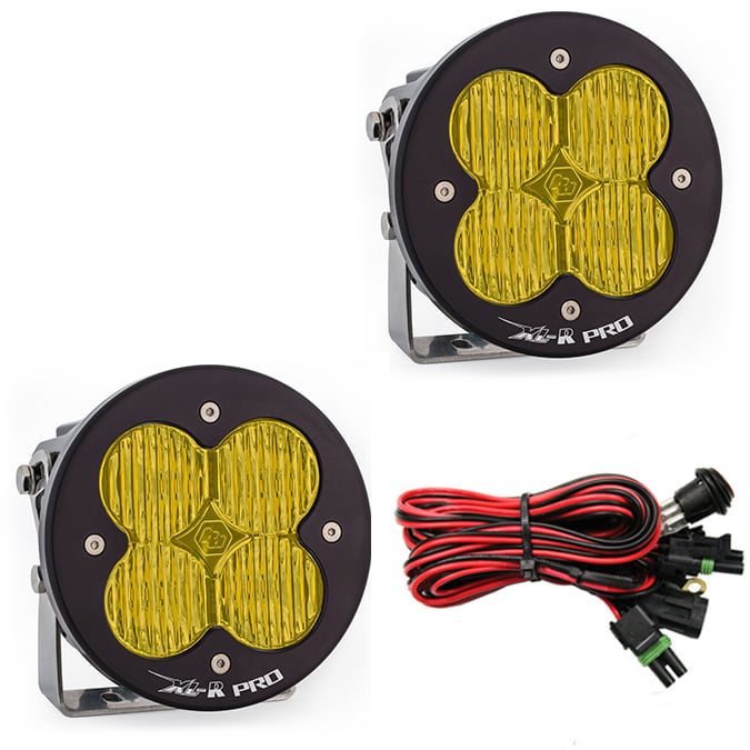 Baja Designs XL-R Pro LED Light - Round - Pair Pack