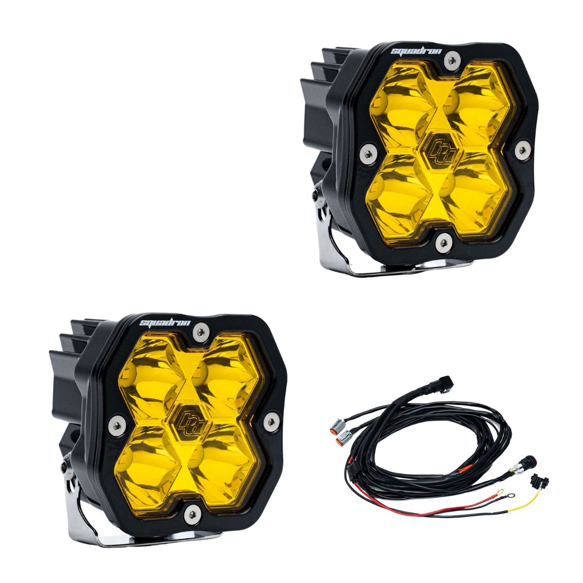 Squadron 2.0 Sport black off-road LED light pods