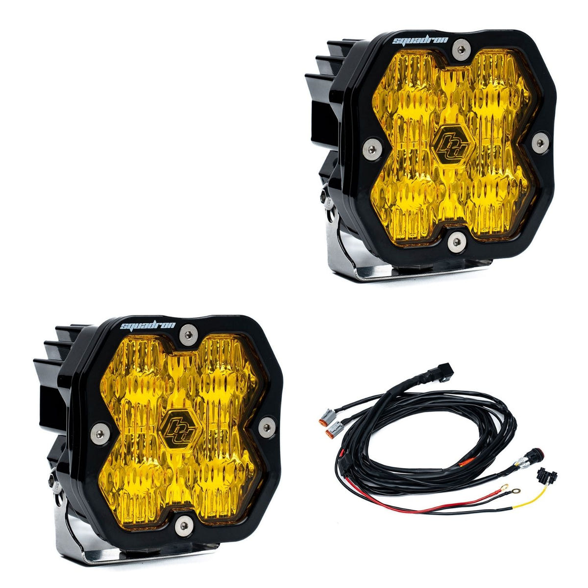 Baja Designs Squadron 2.0 Sport LED pod side view