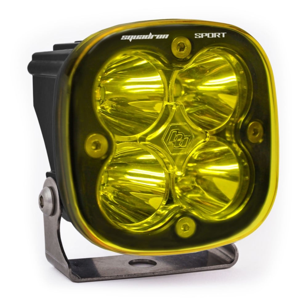 Baja Designs Squadron Sport LED Light - Amber Lens