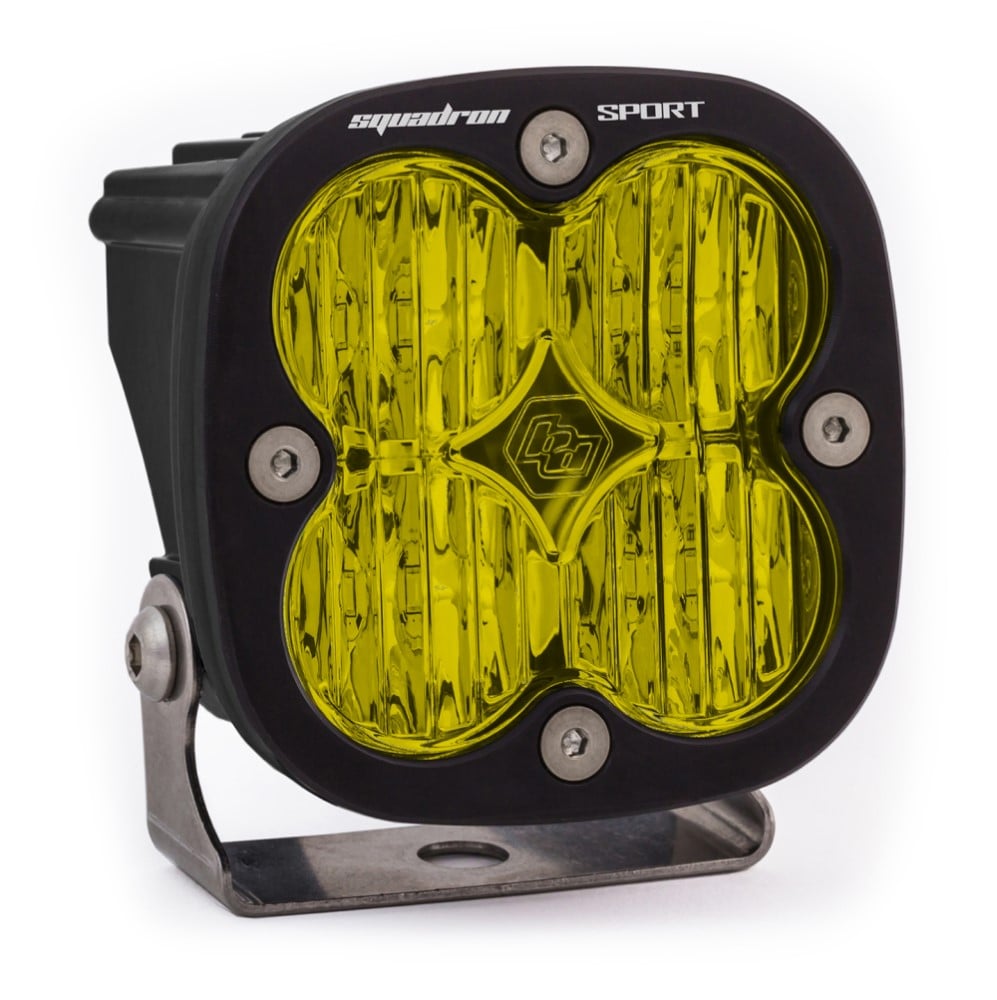 Baja Designs Squadron Sport LED Light - Amber Lens