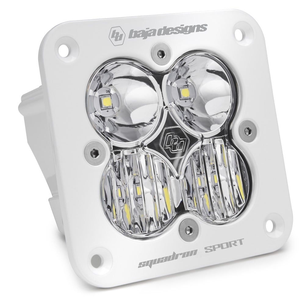 Baja Designs Squadron Sport Flush Mount White LED Light