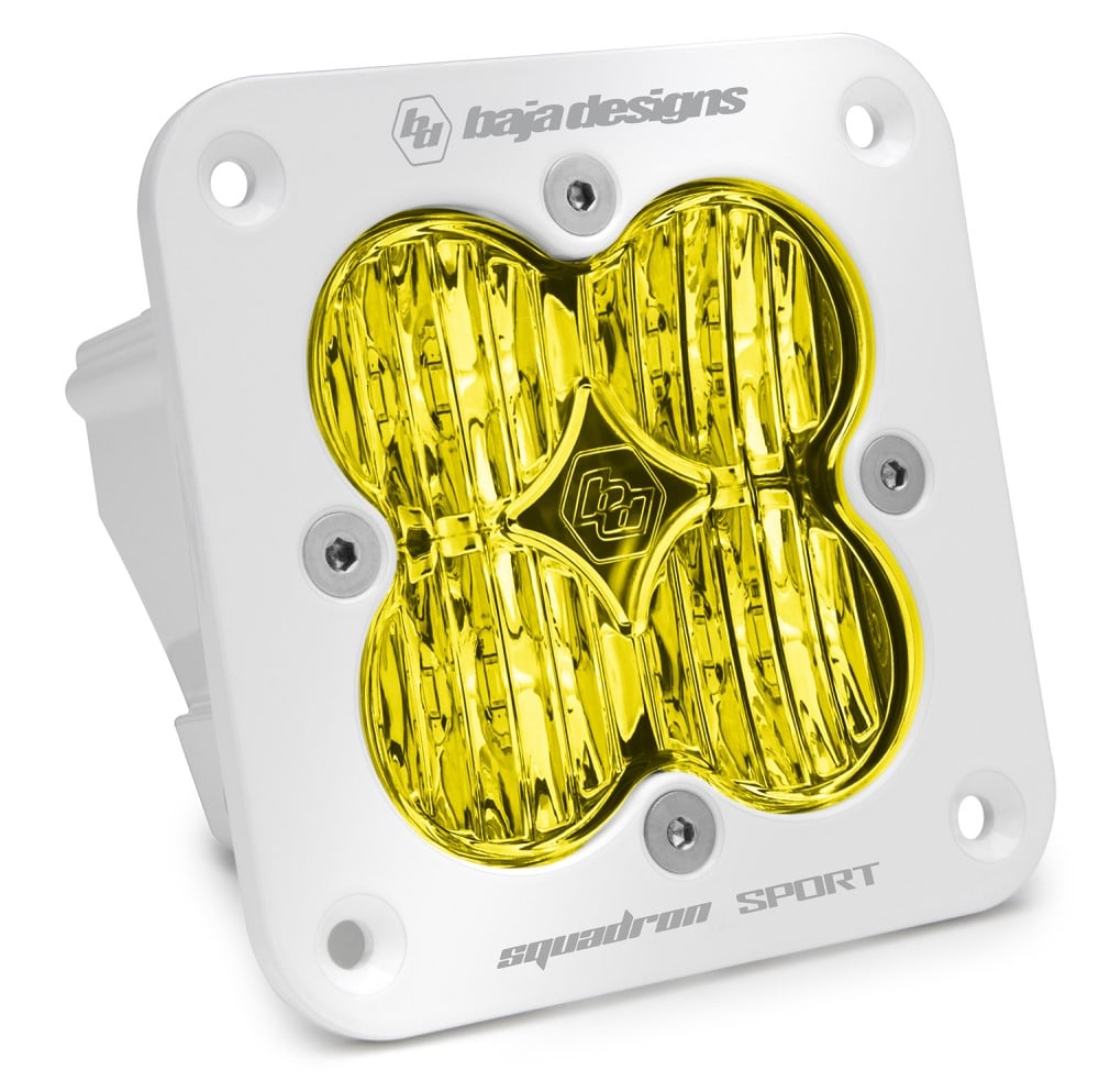 Baja Designs Squadron Sport Flush Mount White LED Light
