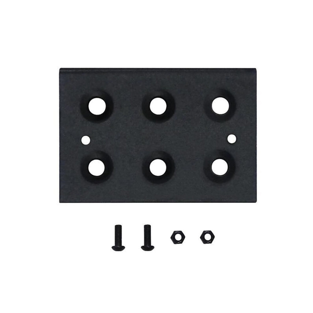 Westin HDX Black Steel Drop Step Pads 6-Inch - Set of 2