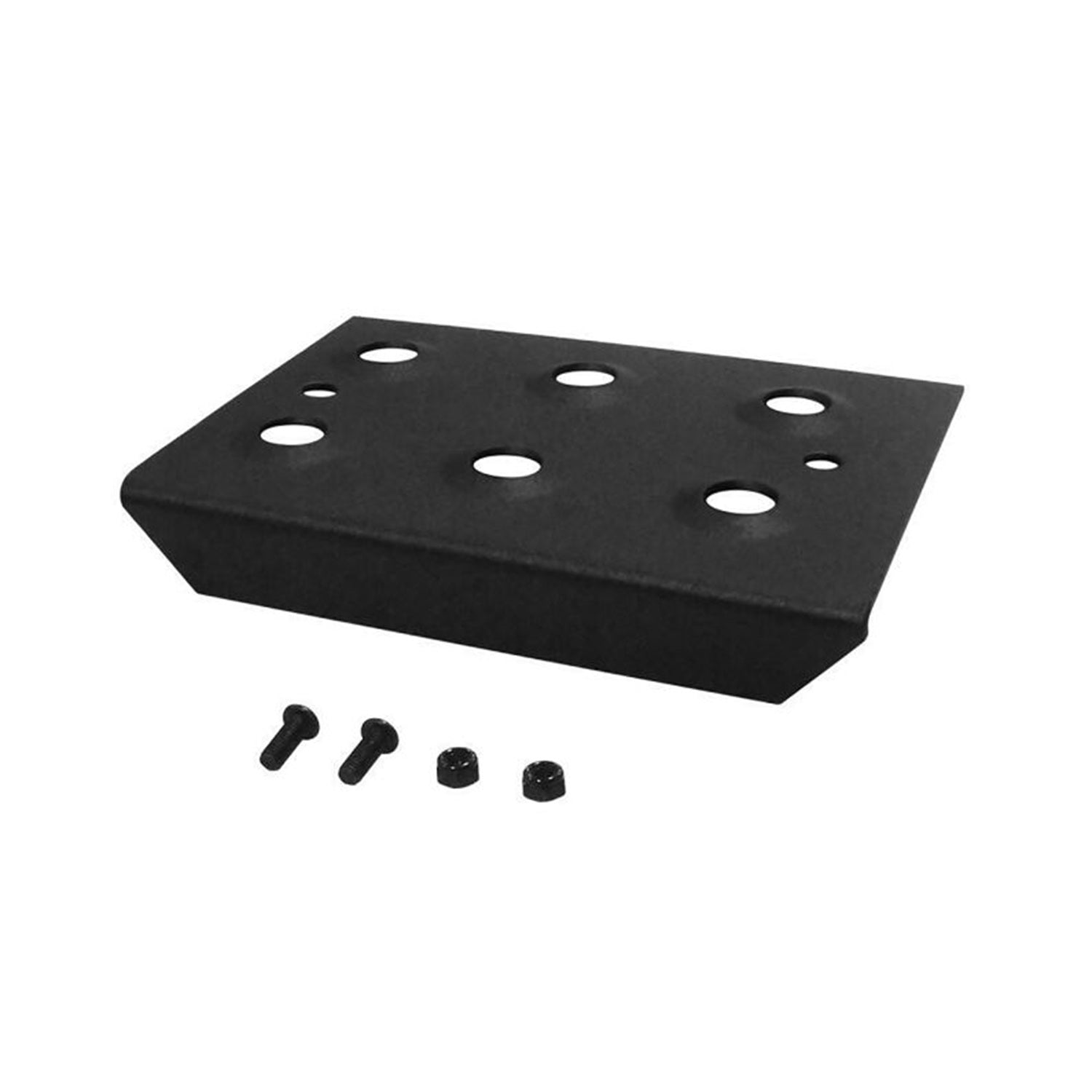 Westin HDX Black Steel Drop Step Pads 6-Inch - Set of 2