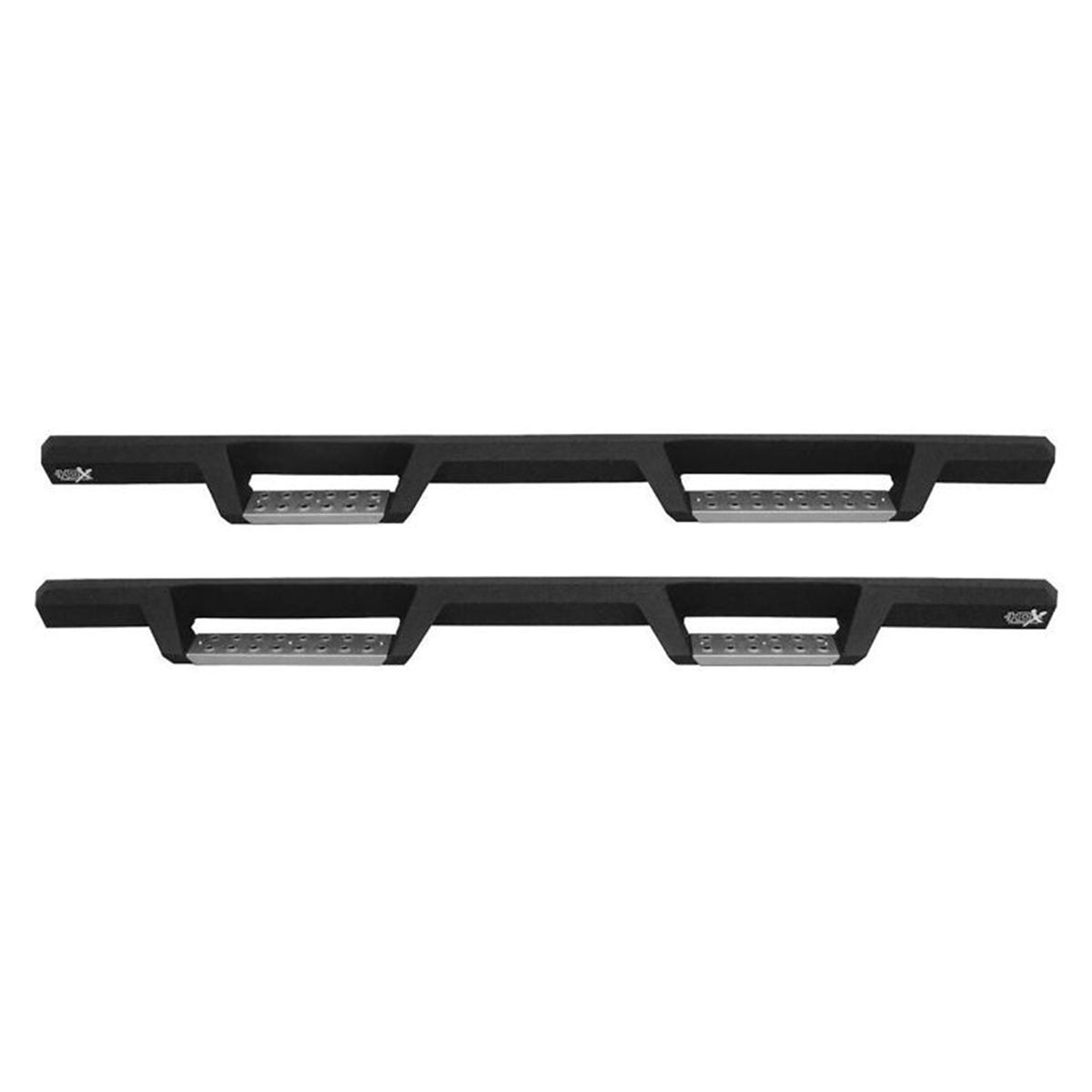 Westin HDX Drop Nerf Bars for 17-26 Ford Super Duty Crew Cab - Black and Stainless Steel
