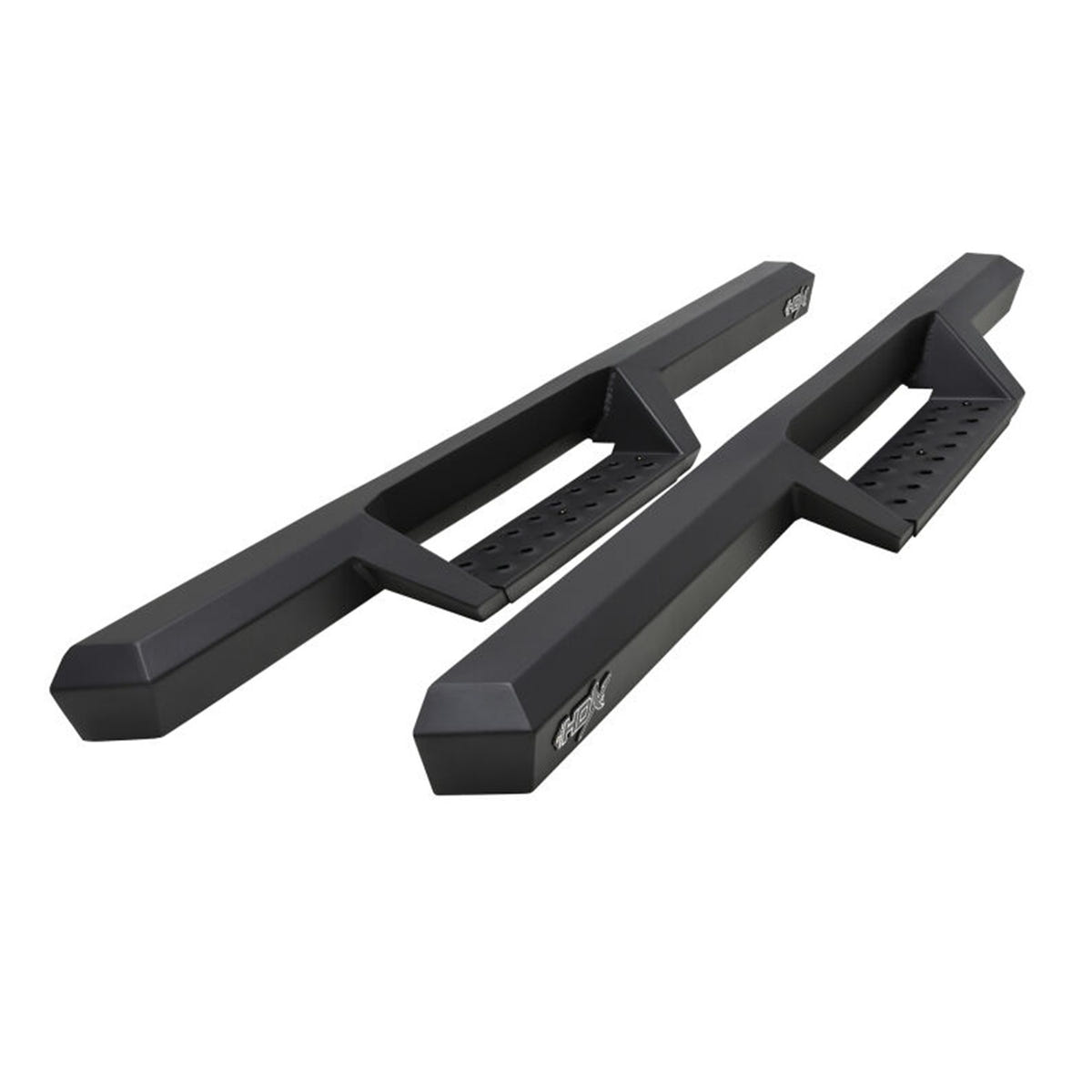 Westin HDX Black Steel Drop Nerf Bars for 20-26 GM 2500HD and 3500HD Standard Cab