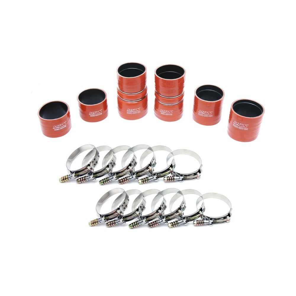 HPS High Temp Reinforced Silicone Intercooler Boot Kit for 99-03 Ford 7.3L Powerstroke