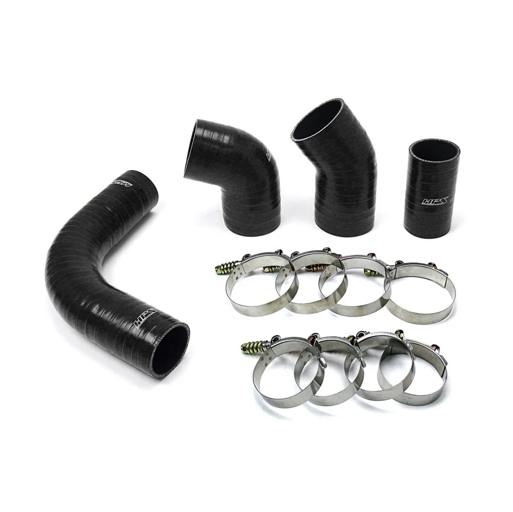 HPS High Temp Reinforced Silicone Intercooler Boot Kit for 02-04 GM 6.6L Duramax LB7