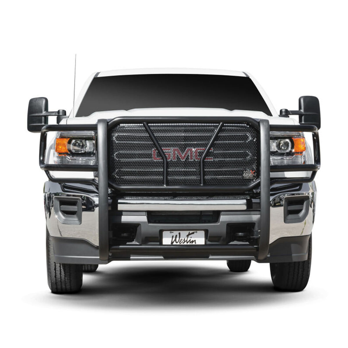 Westin HDX 1-Piece Grille Guard for 15-19 GM 2500HD and 3500HD