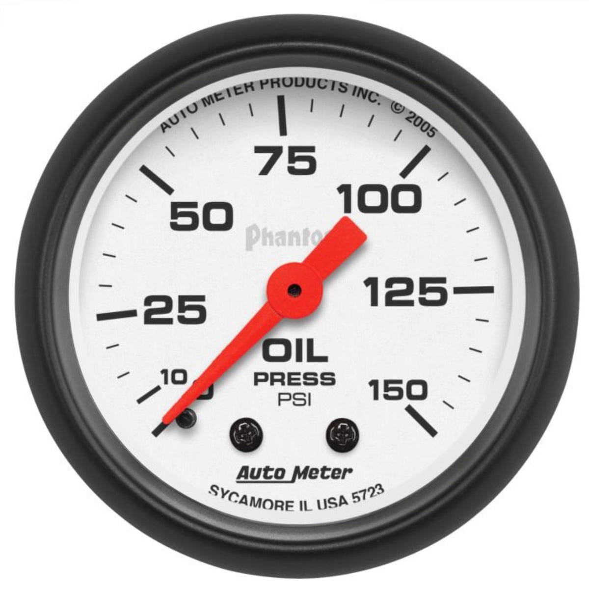 Auto Meter PHANTOM Oil Pressure Gauge