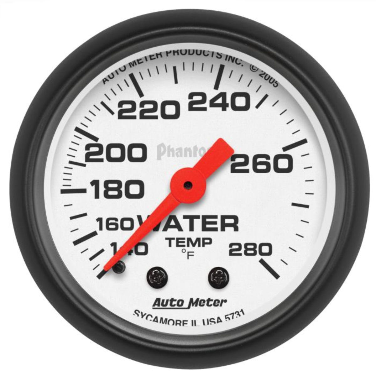 Auto Meter PHANTOM Water Temp Gauge