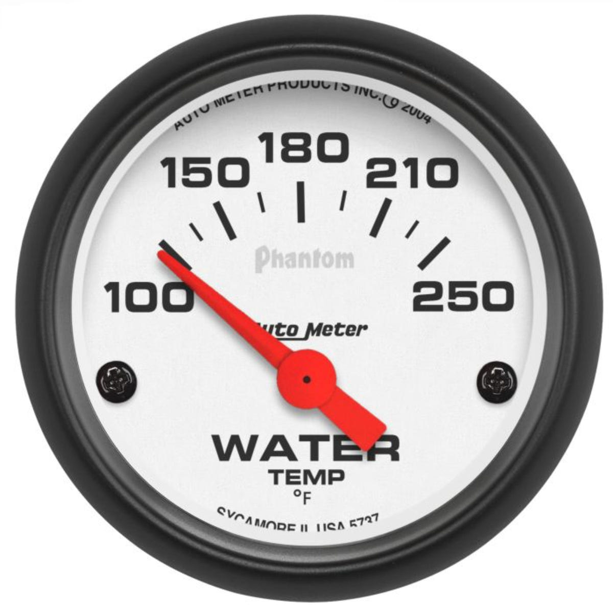 Auto Meter PHANTOM Water Temp Gauge
