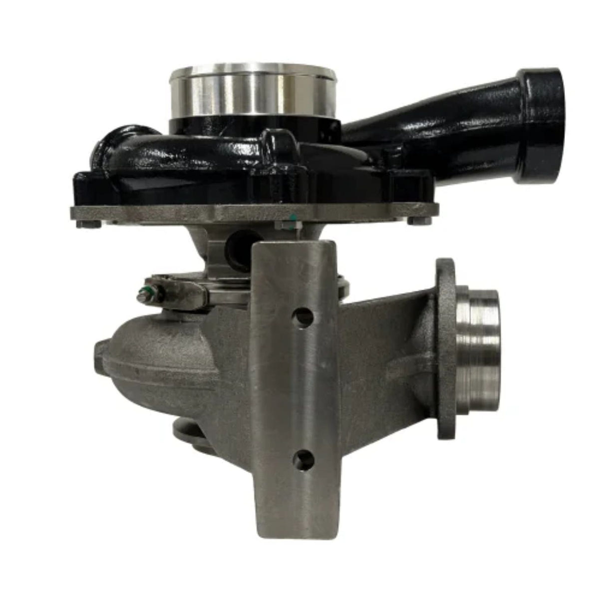 Bully Dog low-pressure turbo with black powder-coated housing for 2008-2010 Ford 6.4L Powerstroke