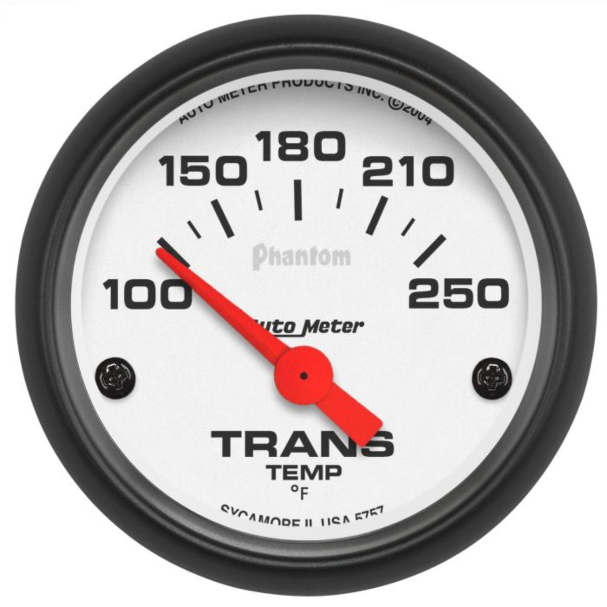 Auto Meter PHANTOM Transmission Temp Gauge