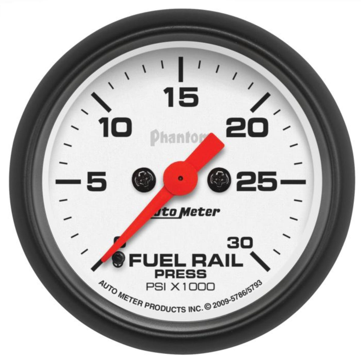 Auto Meter Phantom Fuel Rail Pressure Gauge 07.5-25 Ram 6.7L Cummins