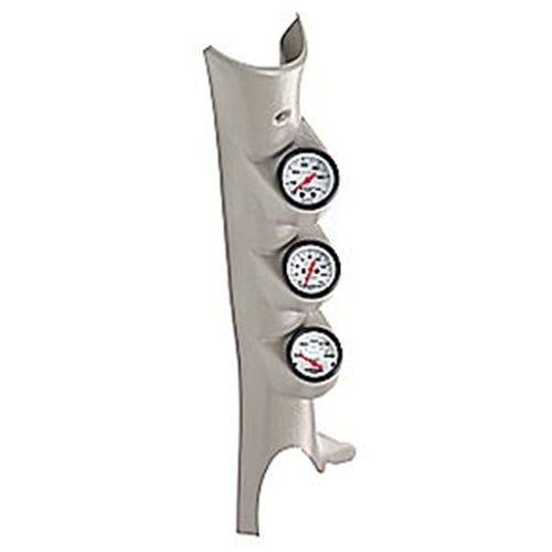 Auto Meter 3 Gauge Full Pillar Mount for 10-18 Dodge 6.7L Cummins for 14-18 3.0L Ram 1500 EcoDiesel