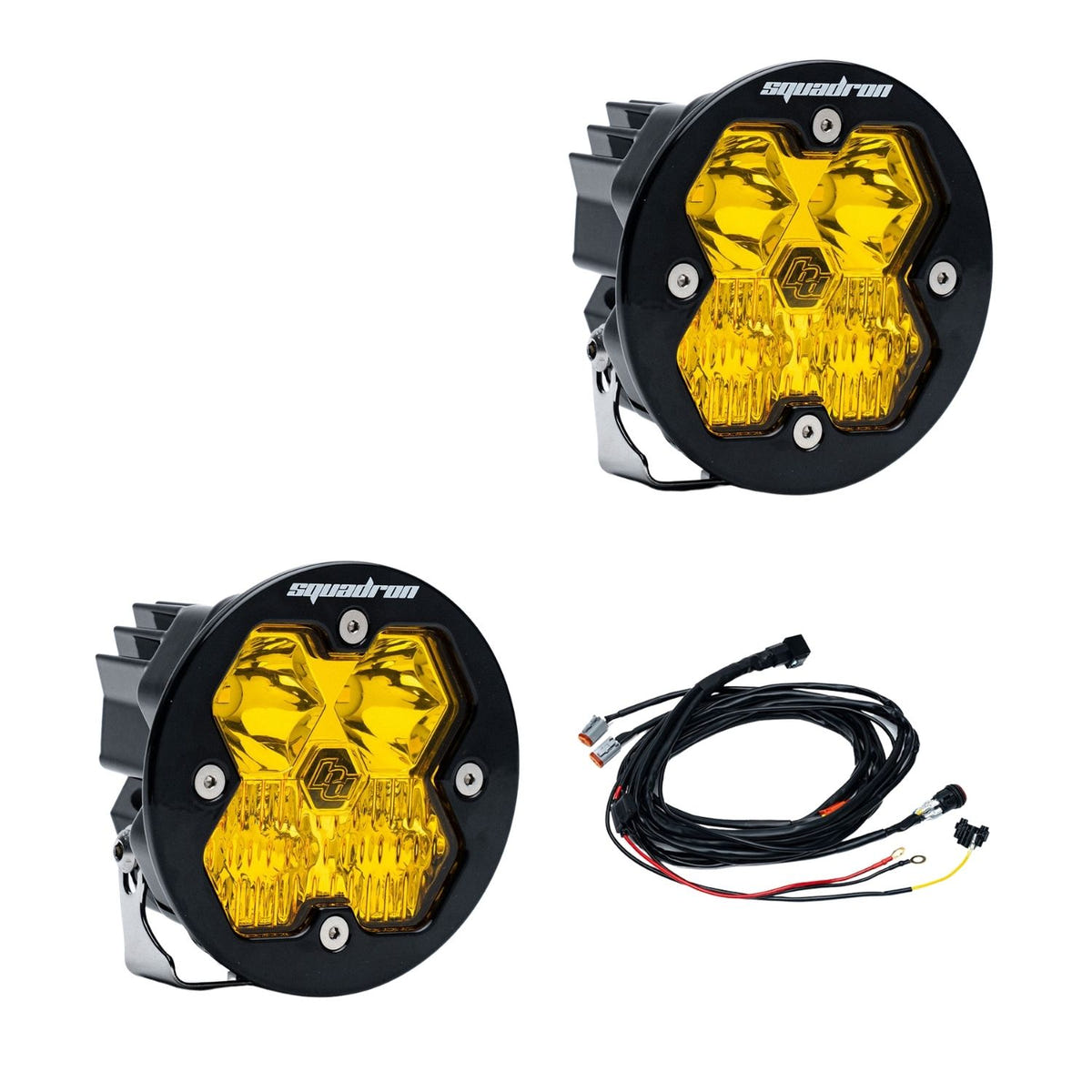 Squadron-R 2.0 Sport Baja Amber LED light pods