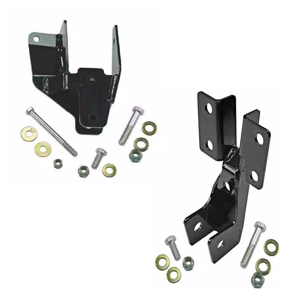 RealTruck SuperLift Track Bar Reinforcement Brackets for 18-23 Jeep Wrangler JL and Gladiator JT