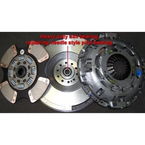 South Bend Clutch 4 Paddle Spicer Disc Design Clutch Kevlar and Ceramic for 08-10 6.4L Ford Powerstroke