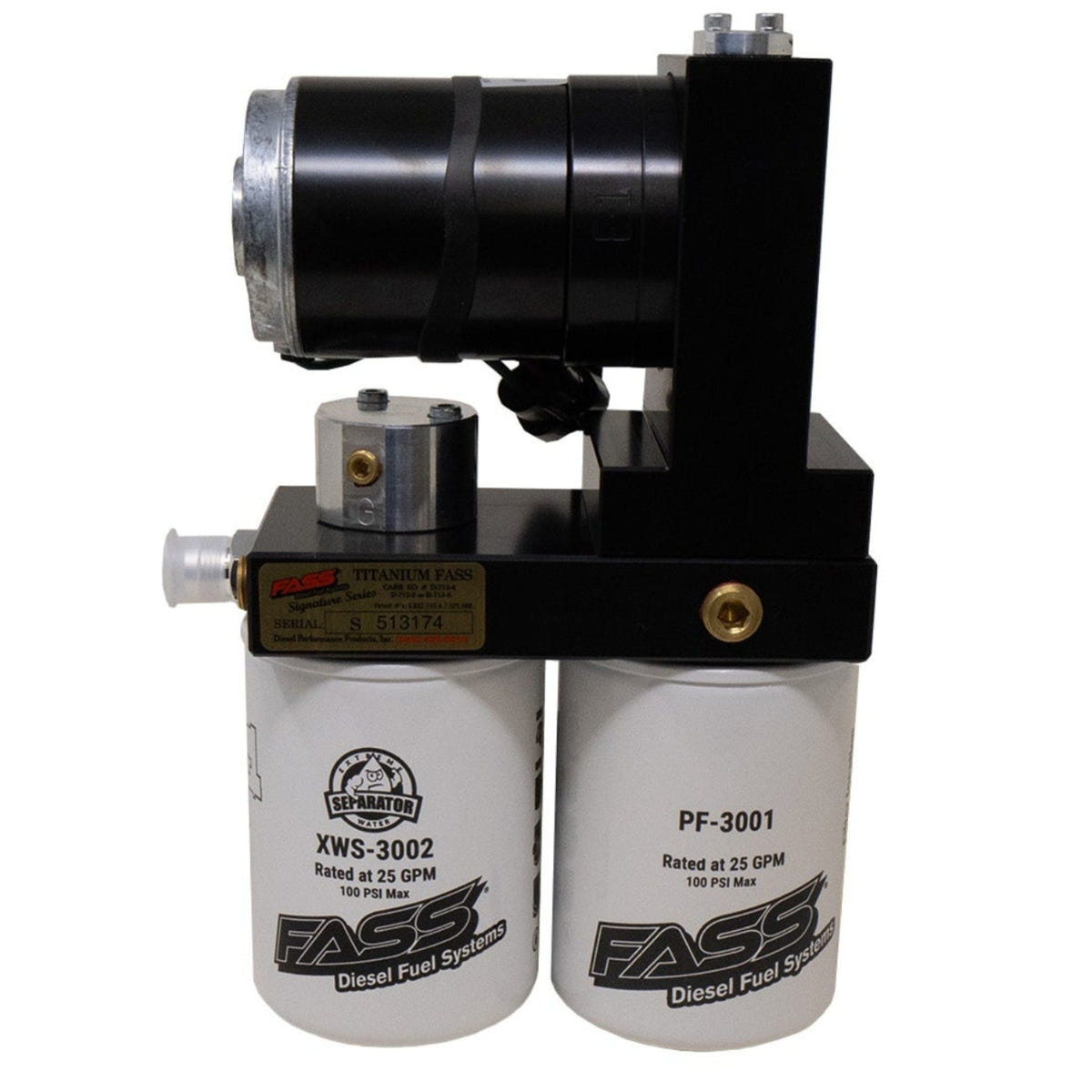 FASS Titanium Signature Series Fuel Lift Pump for 01-16 GM 6.6L Duramax LB7 and LLY and LBZ and LMM and LML