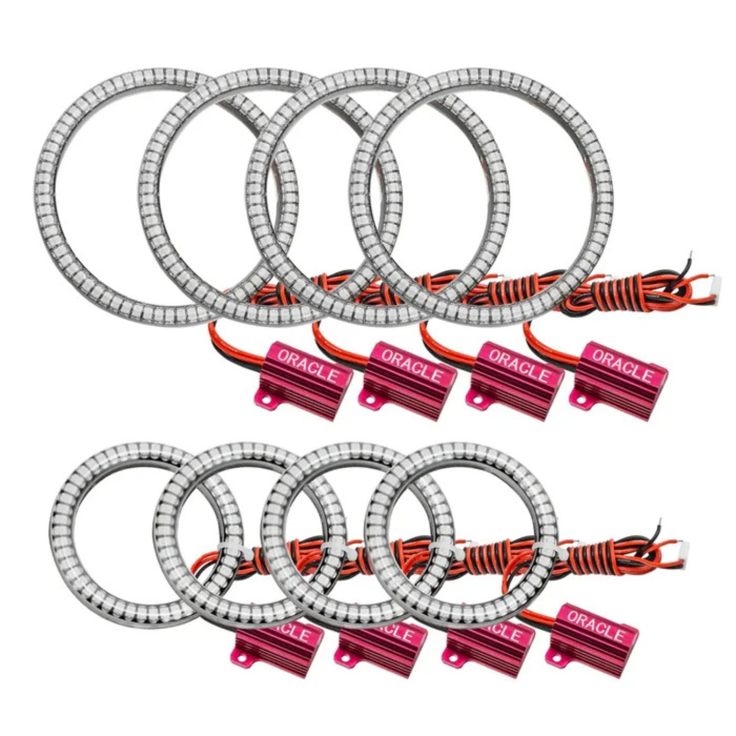 Oracle Lighting Vector Series Grille LED Halo Kit 18-23 Jeep Wrangler JL/Gladiator JT