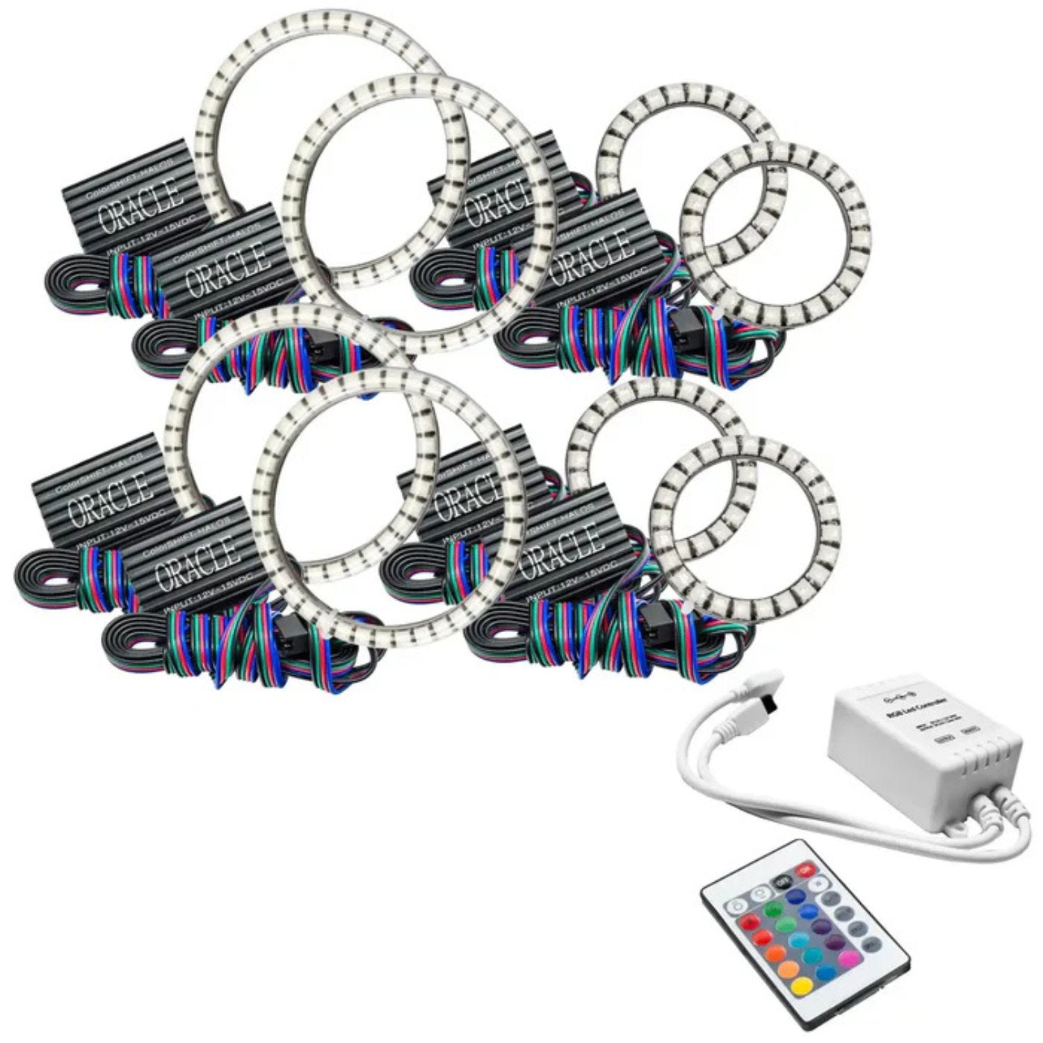 Oracle Lighting Vector Series Grille LED Halo Kit 18-23 Jeep Wrangler JL/Gladiator JT