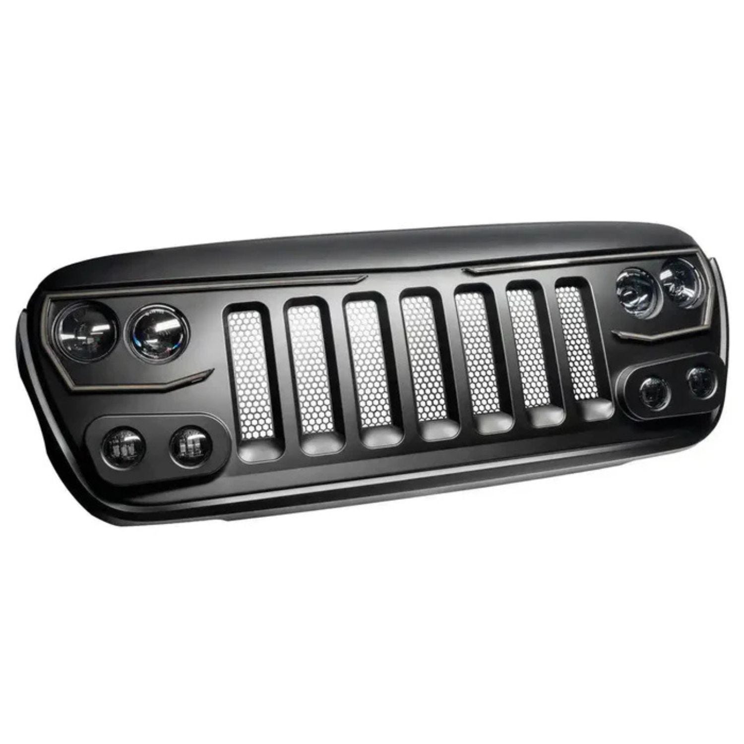 ORACLE 5837-PRO Jeep Wrangler JL LED grille system integrated headlights DRL lighting