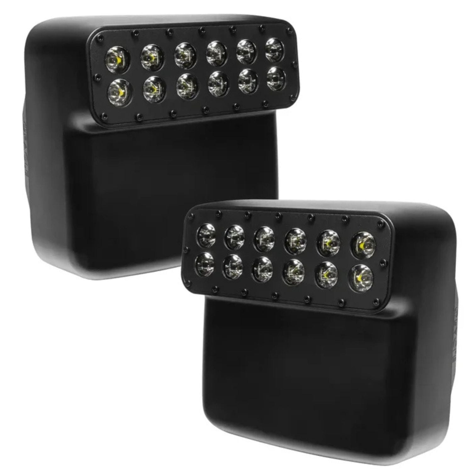 ORACLE LED Off-Road Side Mirrors Jeep JL JT install video Cree LED 2200 lumens