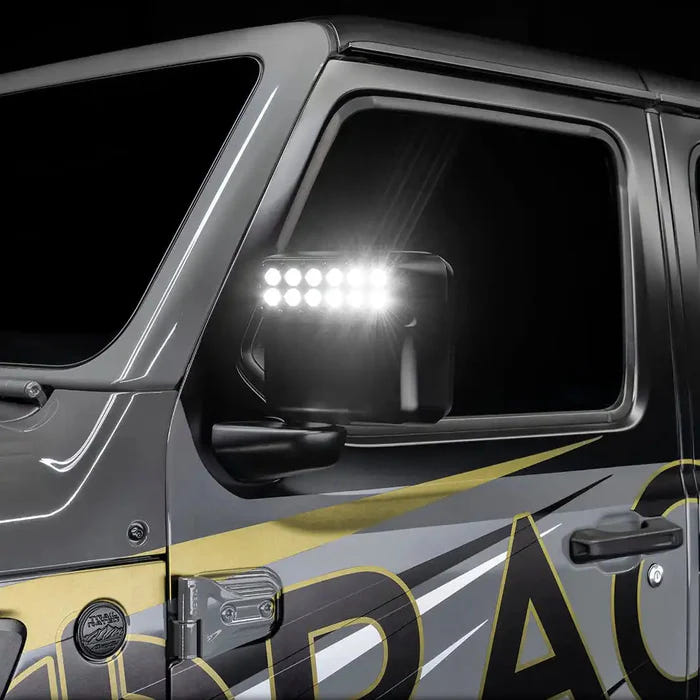 ORACLE 5855-001 LED off-road mirrors Jeep Wrangler Gladiator JL JT 