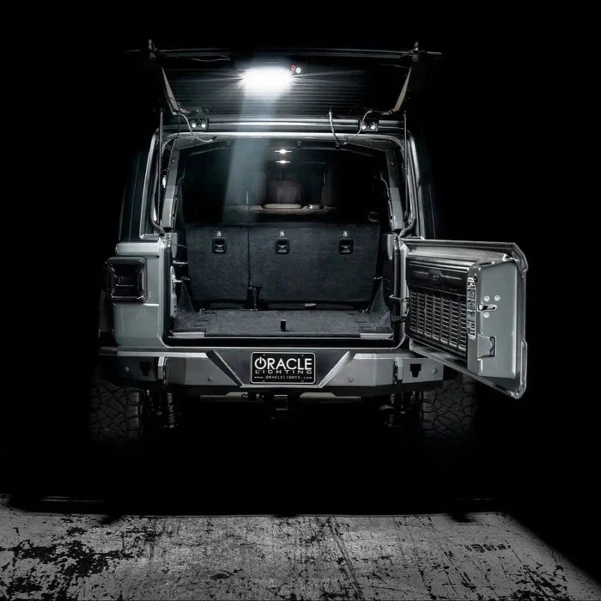 Jeep Wrangler JL ORACLE Cargo LED Light Module plug and play rear hatch lighting upgrade
