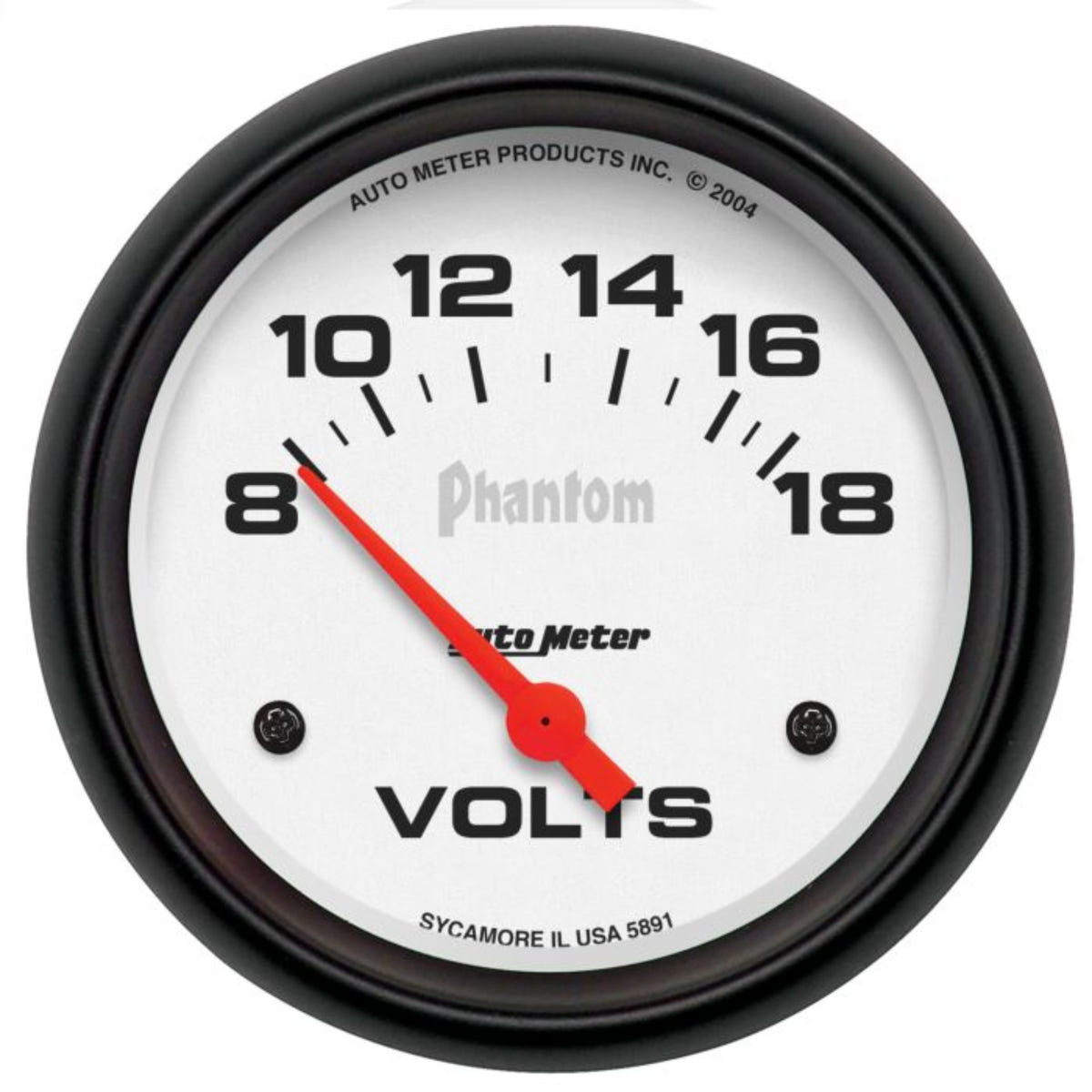 Auto Meter PHANTOM 18V Voltmeter