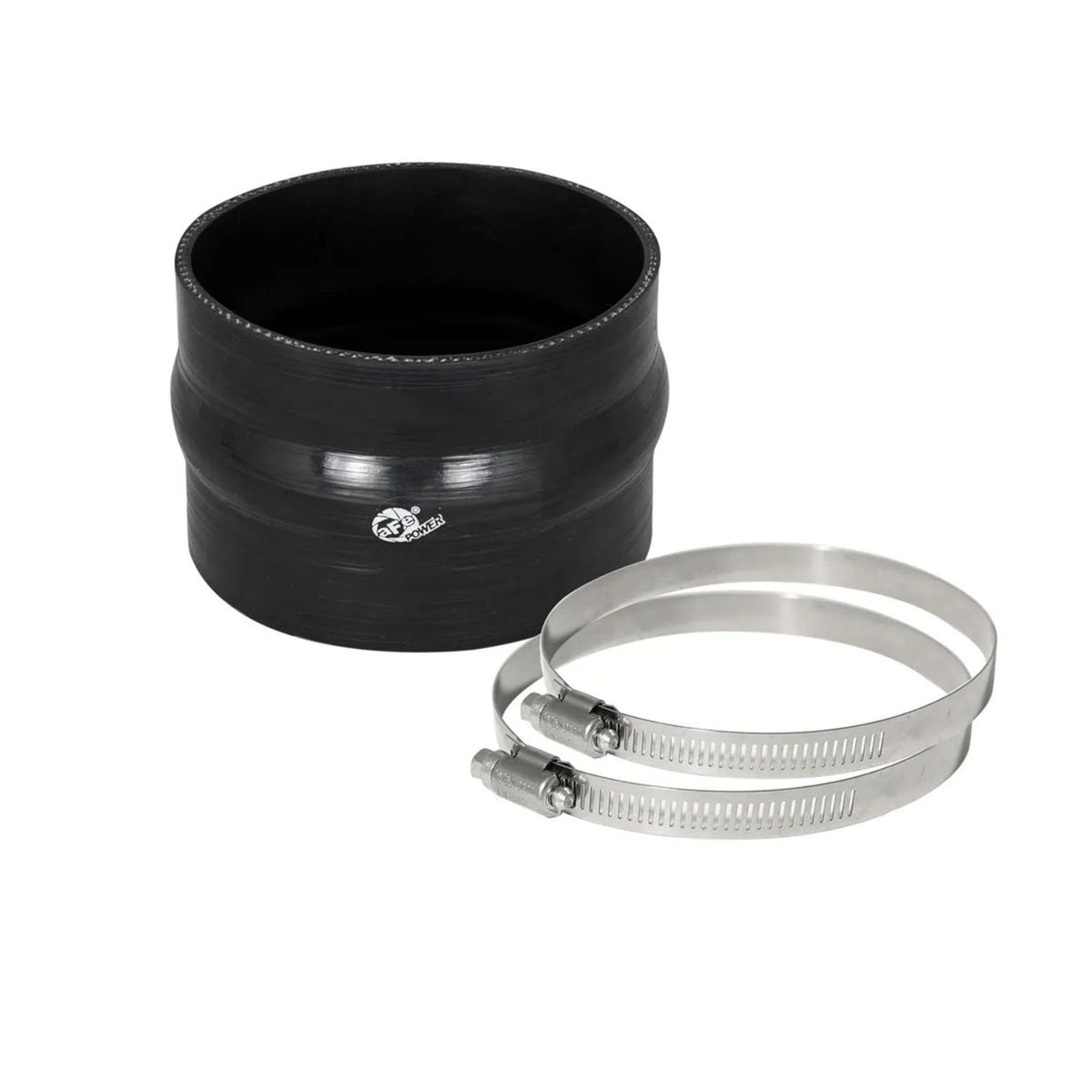 Magnum FORCE 4 inch ID x 3 inch hump silicone coupling kit with stainless steel clamps