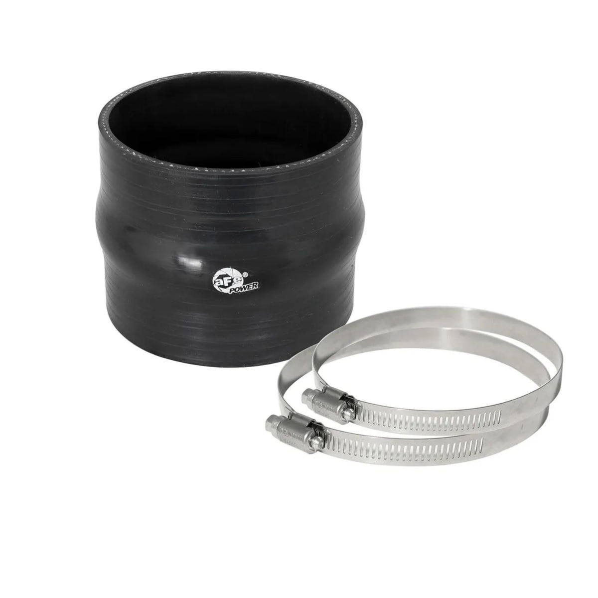 Magnum FORCE 3-1/2 inch ID x 3 inch hump silicone coupling kit with stainless steel clamps